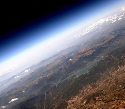 Picture from the edge of space